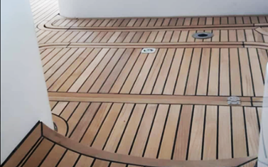 arm2 em projeto de piso teka para embarcação — Zimarine
