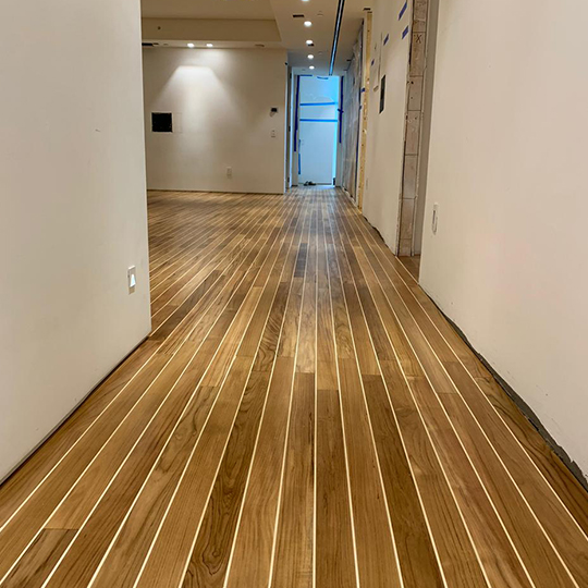 imagem do projeto de piso teka para embarcação — Zimarine